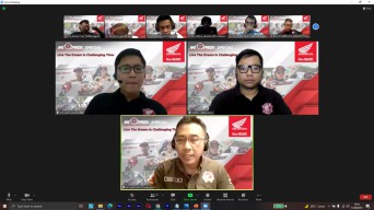 Hadapi Pandemi, Marc Marquez dan Pol Espargaro Semangati Komunitas Honda di Indonesia.