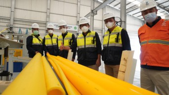 Pipa PE Produksi Subholding Gas Group Dukung Target TKDN 50% di 2026