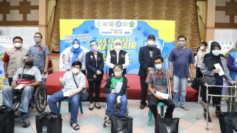 Vaksinasi Penyandang Disabilitas di Jatim Terus Digencarkan, Per 27 Agustus Sudah 18.168 Orang