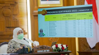 Pemprov Jatim Target Sertifikasi 2.425 Aset Tanah Tuntas Tahun 2023