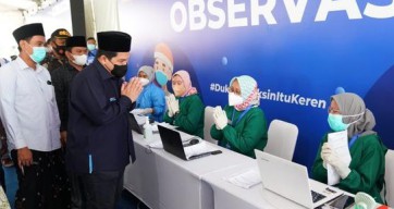 Menteri BUMN Erick Tohir Apresiasi Upaya BRI Berikan Vaksinasi 3.000 Santri Ponpes KHAS