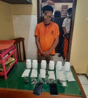 Polisi Tangkap Pengedar Ribuan Double L di kecamatan Ngunut