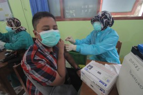 Capaian Vaksinasi di Ponorogo Baru 22 Persen