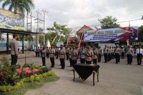 Kapolres Tulungagung Pimpin Sertijab Sejumlah Perwira