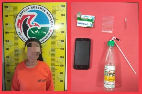 Edarkan Sabu, Perempuan Muda Ini Akhirnya Mendekam di Sel Tahanan Polres Tulungagung