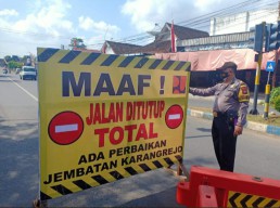 Diperbaiki, Jembatan Boro Karangrejo Ditutup Hingga Desember