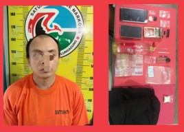 Sehari, Dua Budak Narkoba Ditangkap Polisi, Sejumlah Poket Sabu Disita
