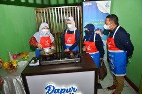 Subholding Gas Pertamina Uji Pasar Program 'PGN Sayang Ibu' Gaskita di Jakarta-Tangerang