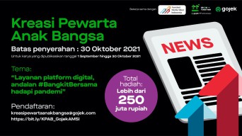 Bangun Optimisme Masyarakat di Tengah Pandemi, Gojek dan AMSI Gelar Penghargaan Karya Jurnalistik