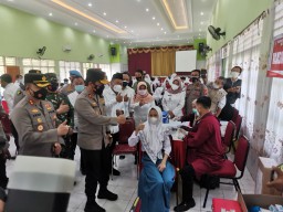 Dukung PTM Terbatas, Vaksinasi Pelajar Mulai Digencarkan di Gresik