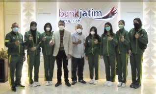 Bank Jatim Janjikan Bonus Menarik Bagi Atlet Voli Yang Raih Medali di PON Papua