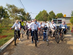Solidkan Kader, Gerindra Gresik Gelar Silaturrahmi Sambil Gowes