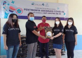Citraland GreenLake Bantu Beras 1 Ton ke Warga