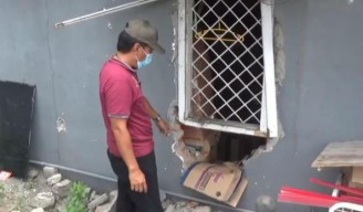 Lubangi Tembok, Maling Bobol Minimarket di Madiun