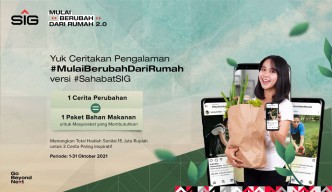 Ikut Peduli Lingkungan, SIG Ajak Masyarakat Melalui Gerakan Nyata