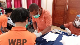 Dinas Kesehatan Temukan 40 Suspek TB di Lapas Kelas IIB Tulungagung