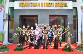 Gedung Puluhan Miliar Kejari Gresik Diresmikan