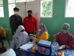 BIN Jatim Gelar Vaksinasi Dosis Kedua di Gresik Untuk Pelajar