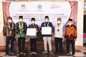 KPU Pusat Sinergi dengan Pemkab Sidoarjo Wujudkan Program Desa Peduli Pemilu