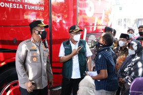 Vaksinasi Lansia Kurang 24 Ribu Lagi, Status Sidoarjo Optimis Turun ke Level 1