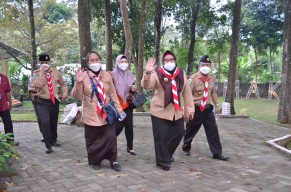 Wabup Gresik Buka Pitaran Gerakan Pramuka di Trawas