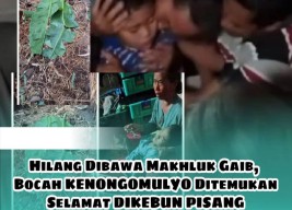 Dikira Disembunyikan Makhluk Halus, Bocah 9 Tahun di Magetan Ditemukan Tidur Beralaskan Daun Pisang
