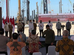 Pembangunan Smelter di Gresik Dimulai, Presiden Jokowi Tekankan Perkuat Hilirisasi