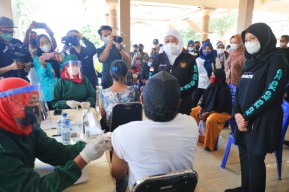 Banyuwangi Masih PPKM Level 2, Segini Capaian Vaksinasinya