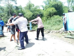 Warga Swadaya Perawatan, Giliran Pemkab Tulungagung Rencanakan Perbaikan Jembatan Paska Ambrol