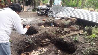 Tak Ada Kejelasan Kelanjutan Ekskavasi, Galian di Sekitar Situs Candi Mirigambar Tulungagung Ditutup