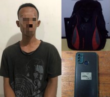 Curi HP Teman Kerja, Tersangka Diringkus Polisi di Bengkel