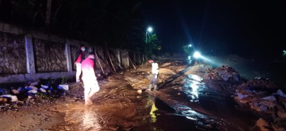 Banjir Baru di Pacitan Tutup Jalan Penghubung 2 Desa
