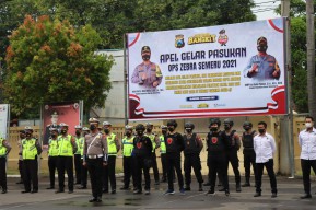 Operasi Zebra Semeru 2021 di Bojonegoro Dimulai Hari Ini 14 Hari ke Depan