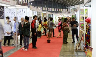 Pasar Seni Lukis Indonesia Kembali Diadakan Setelah Dua Tahun Berhenti