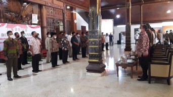 Siap Bertarung Besok, 35 Cakades di Tulungagung Gelar Deklarasi Pilkades Damai
