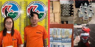 Jualan Arak Bali, Pasangan Suami Istri Ini Akhirnya Masuk Bui