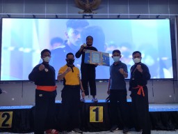 Atlet Pencak Silat Tulungagung Bawa Pulang Medali Emas Kapolda Cup 2021