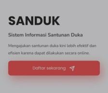 Santunan Duka di Bojonegoro Bisa Dilayani Lewat Aplikasi Sanduk