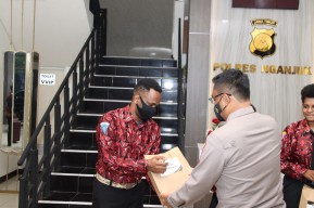 Kapolres Nganjuk: Saya adalah Bapak Asuh Pelajar Papua