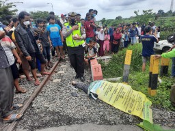 Ibu RT di Candi Sidoarjo ini Tewas Tertabrak Kereta Api Jenggala