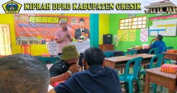Perhatikan Kondisi Masyarakat, Anggota DPRD Gresik Lakukan Serap Aspirasi