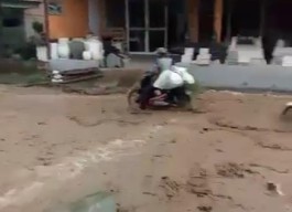 BPBD Tulungagung Memastikan Banjir Ancar di Campurdarat Sudah Surut