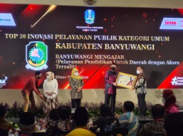 Banyuwangi Mengajar Raih Top 30 Kompetisi Layanan Publik
