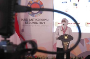Gubernur Khofifah: Tanggungjawab Moral menjadi Benteng Mencegah Perilaku Korupsi