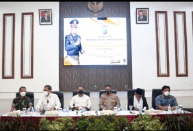 Forkopimda Surabaya bersama Tokoh Lintas Agama Susun Protap Pengamanan Nataru