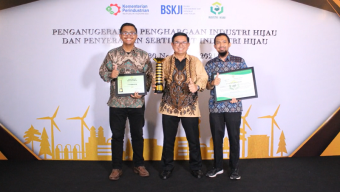 Pengelolaan Lingkungan Petrokimia Gresik Kembali Raih Industri Hijau Level 5 Dari Kemenperin RI