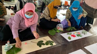 Berdayakan Masyarakat Lewat Keterampilan, Dinas Perpustakaan Gresik Kolaborasi dengan Desa