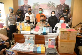 Pencuri HP di Gudang J&T Madiun Ditangkap