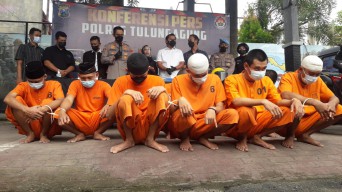 4 Perkara Pengeroyokan Diungkap, Polres Tulungagung Tetapkan 15 Tersangka