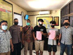 Rampas Hape Bocil, Dua Pemuda Tulungagung Digulung Polisi